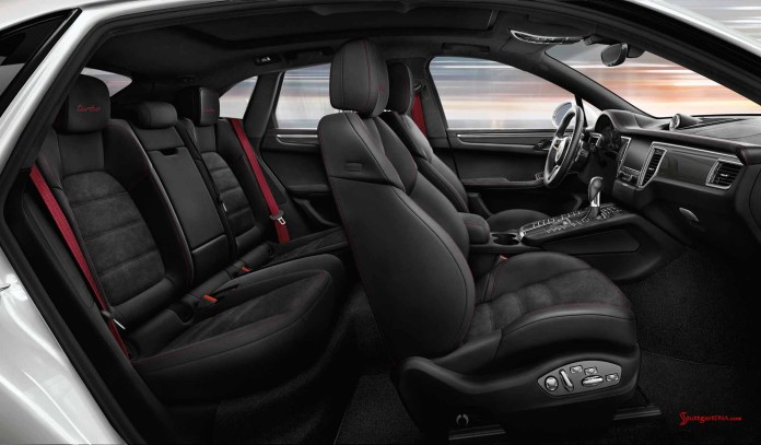 Macan Turbo interior package 2. Credit: Porsche AG Macan Turbo exclusive packages: Macan Turbo interior package 2. Credit: Porsche AG