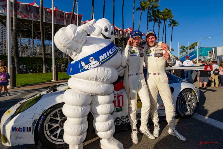 Porsche 911 RSR wins 2016 IMSA Long Beach race