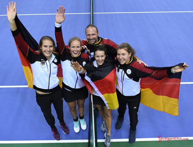 Porsche Team Germany wins Minsk 2018 Tennis Fed Cup