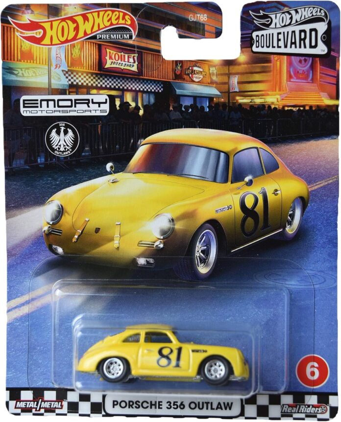 Featured - Hot Wheels Porsche 356 Outlaw Yellow Boulevard Featured - Hot Wheels Porsche 356 Outlaw Yellow Boulevard