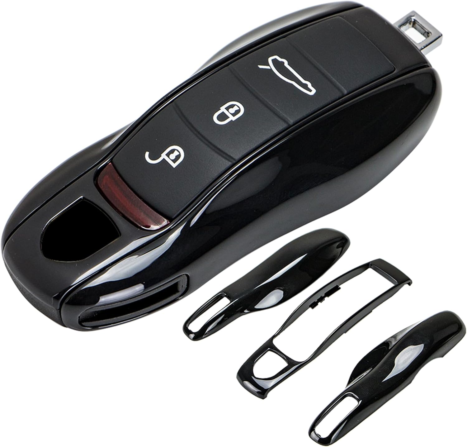 AeroBon 3-Piece Painted Key Cover Key Fob Shell for MK1 Porsche. Credit: Amazon