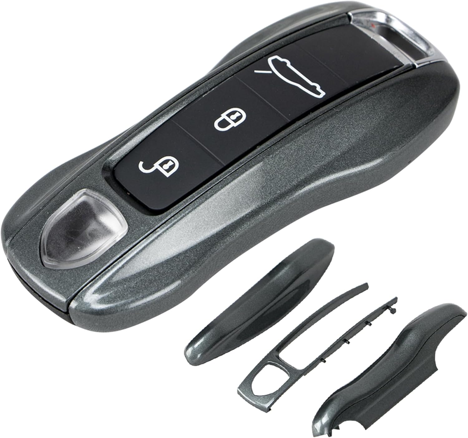 AeroBon 3-Piece Painted Key Fob Cover for MK2 Porsche. Credit: Amazon