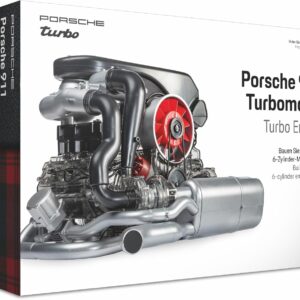 Pictured here is the Franzis Porsche 911 Turbo Model Engine Kit 1-3 Scale with Collector's Book. Credit: Amazon