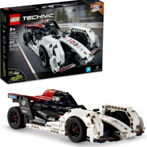 Seen here is the LEGO Technic Formula E Porsche 99X Electric Car Model. Credit: Amazon