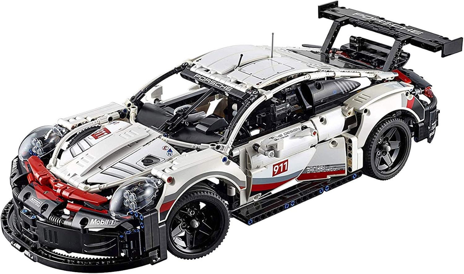 Seen here is the LEGO Technic Porsche 911 RSR Race Car Model Building Kit. Credit: Amazon