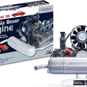 Seen here is the Porsche 911 Flat-Six Boxer Engine. Credit: Amazon