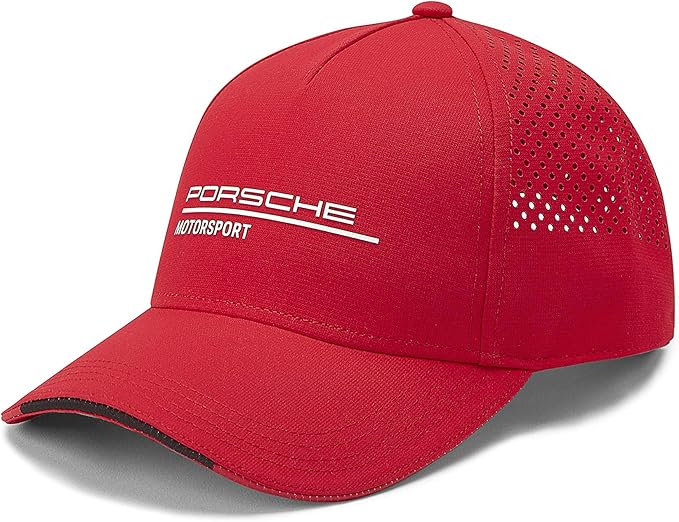 Depicted here is the Porsche Motorsports Red Fanwear Cap. Credit: Amazon