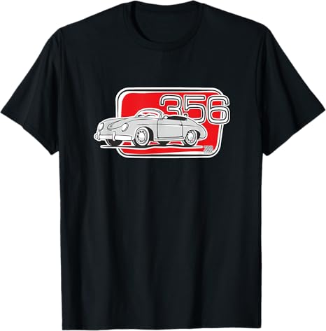 Pictured here is the Speedster 356 Cabrio Classic Car T-Shirt, Credit: Amazon