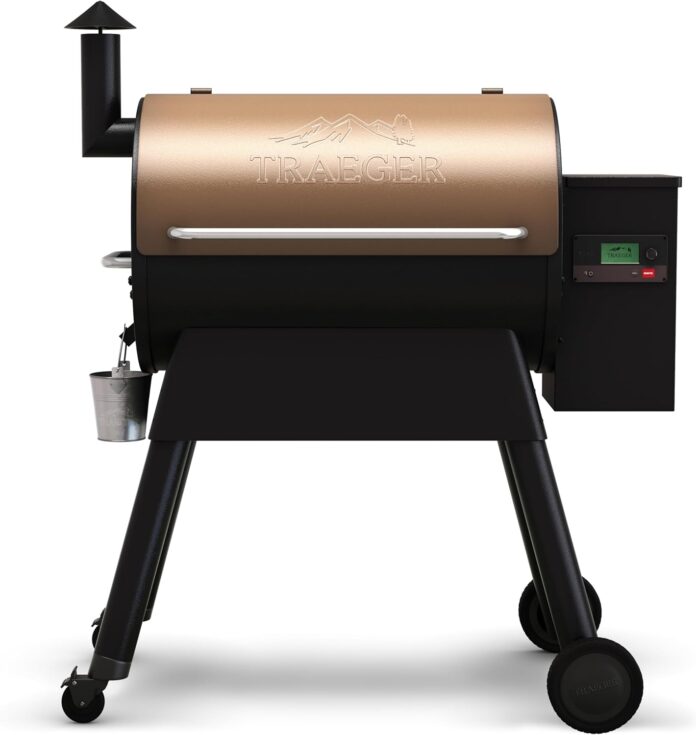 Traeger Grills Pro 780 Wood Pellet Smoker Grill On display here is the Traeger Grills Pro 780 Wood Pellet Smoker Grill. Credit: Amazon