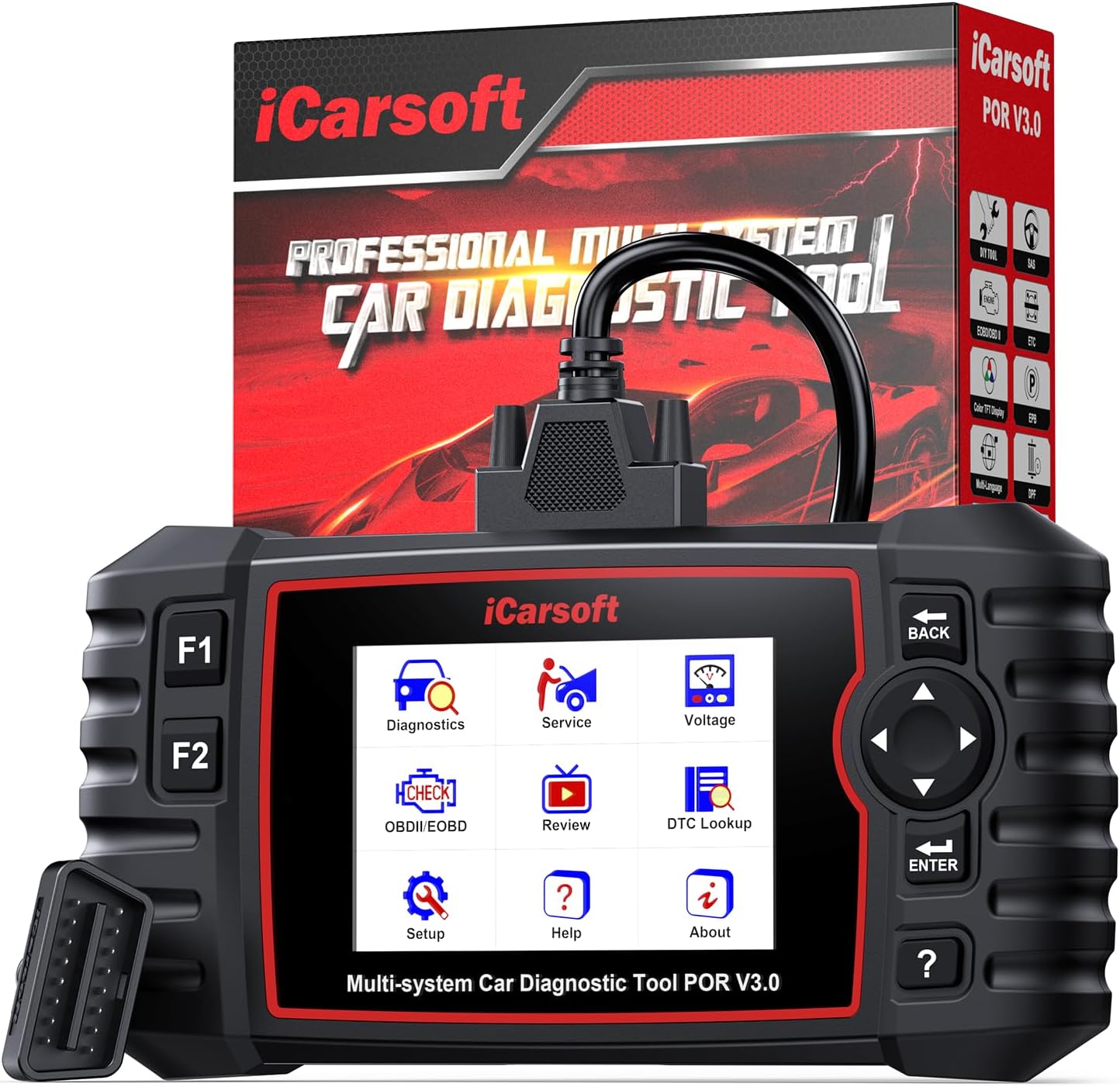 Pictured here is the iCarsift POR V3.0 (Upgraded) Bi-Directional Diagnostic Tool for Porsche. Credit: Amazon