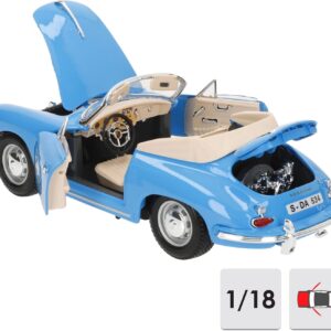 Pictured here is the Bburago 1-18 Scale 1961 Porsche 356B Cabriolet. Credit: Amazon