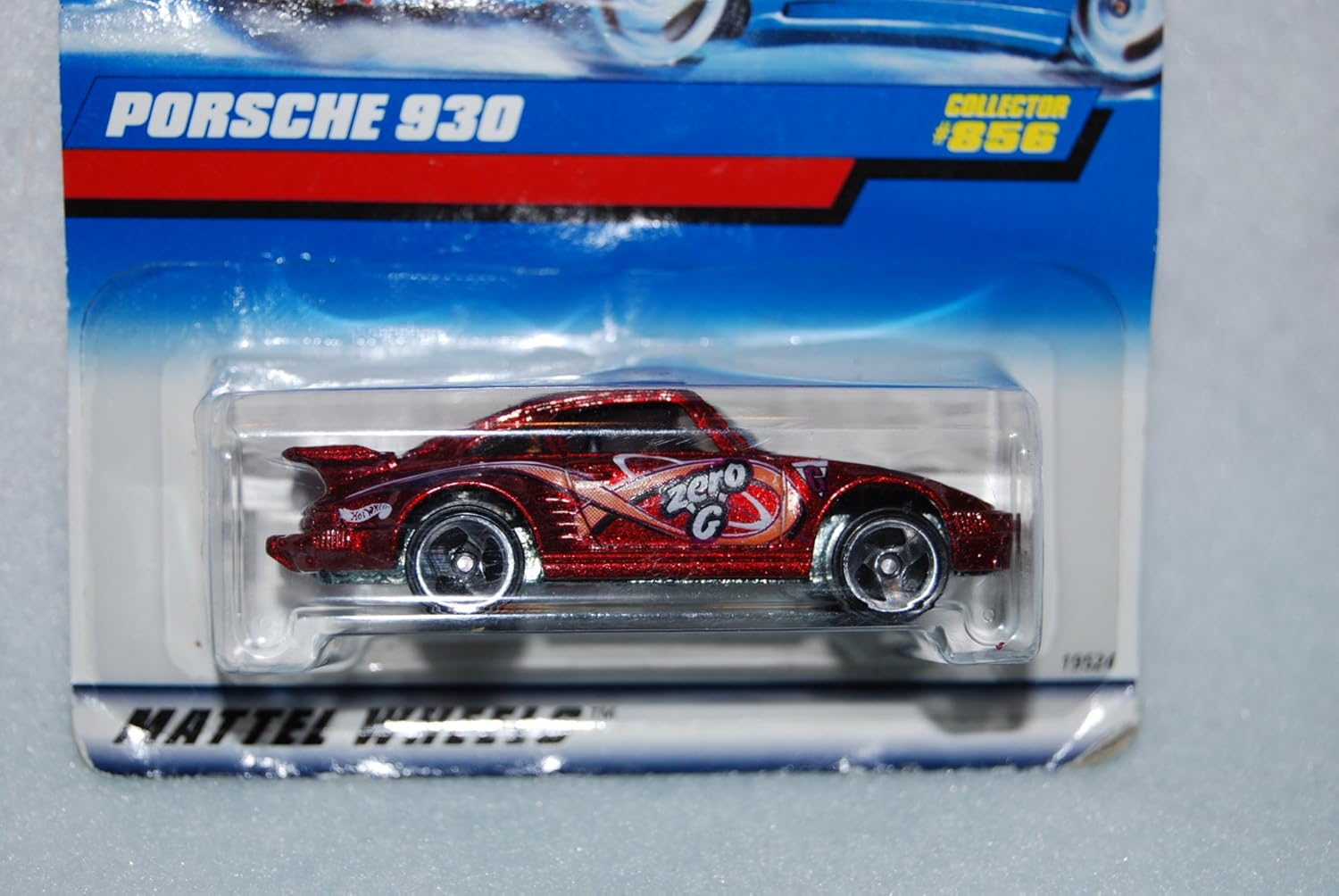 Depicted here is the Hot Wheels 1998 Maroon Porsche 930 Zero G Collector #856. Credit: Amazon
