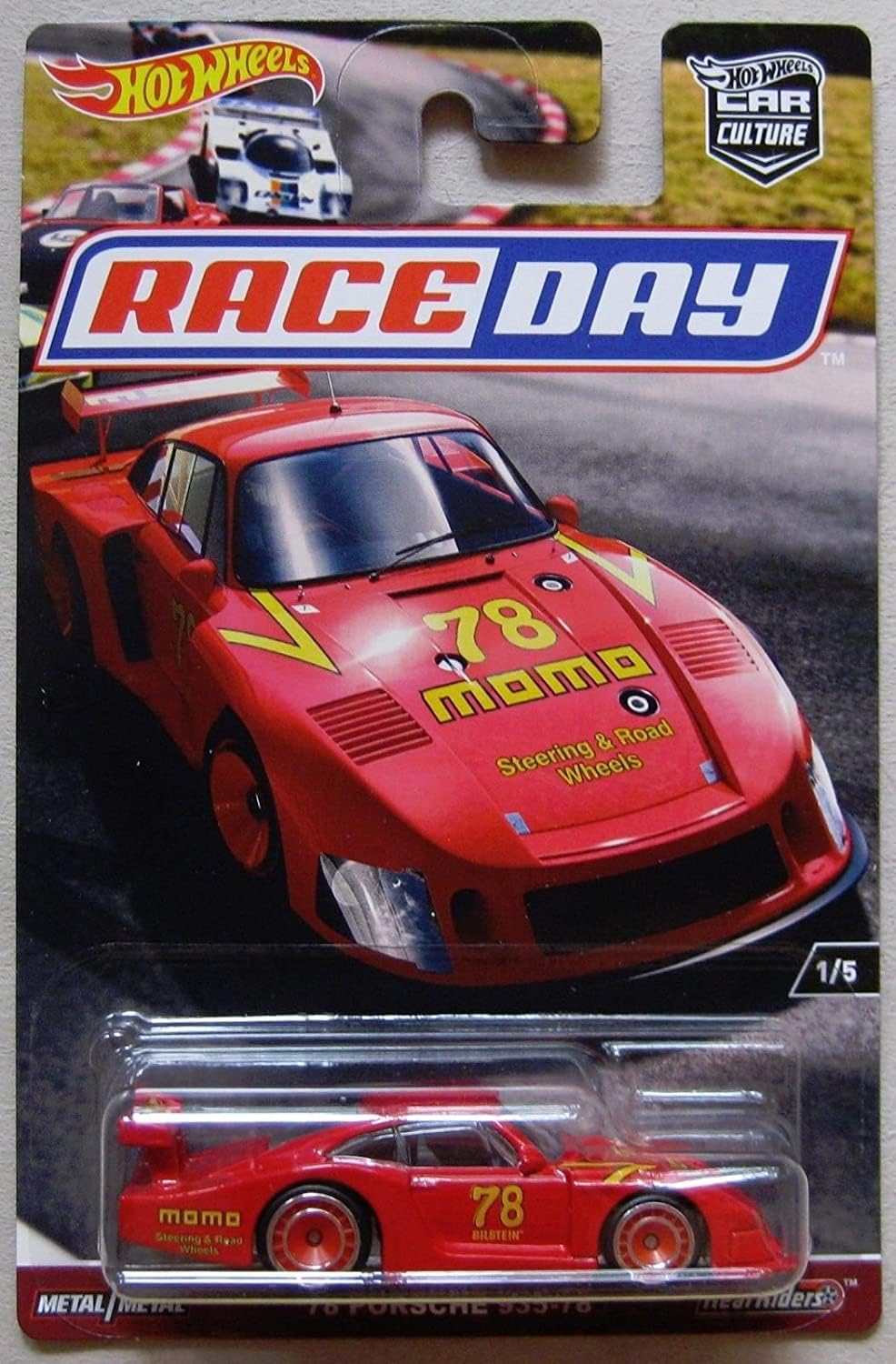 Pictured here is the Hot Wheels 2017 Porsche 935 Car Culture Race Day Diecast. Credit: Amazon