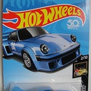 Depicted here is the Hot Wheels Blue Porsche 934.5 50th Anniversary 2/10 2018 Nightburnerz 64/365. Credit: Amazon