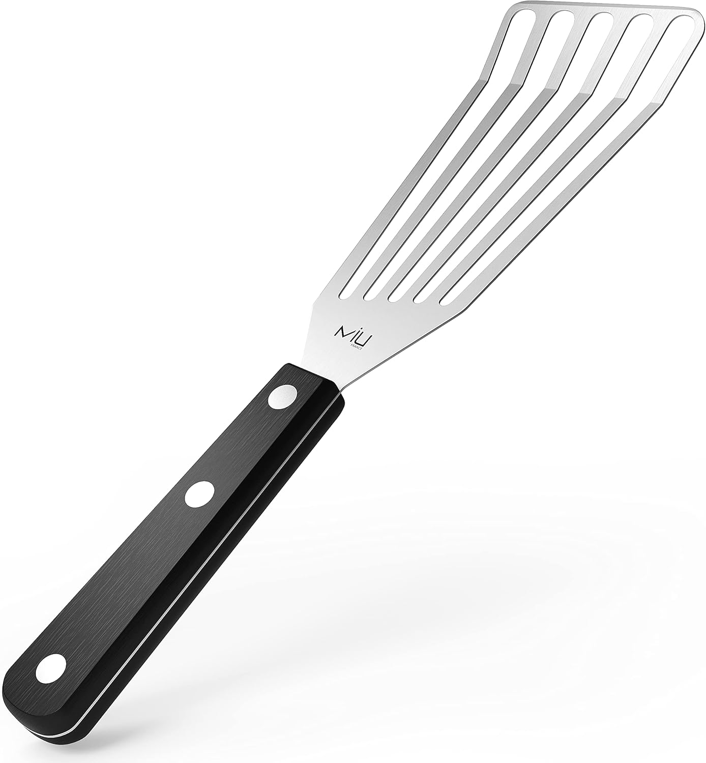 Pictured here is the MIU Stainless-Steel Fish Spatula. Credit: Amazon