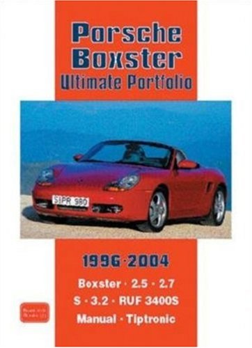 Seen here is the cover of Porsche Boxster Ultimate Portfolio 1996-2004. Credit: Amazon