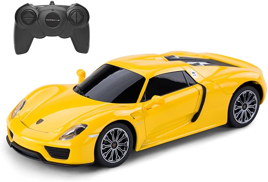Seen here is the RASTAR 1:24 Scale Porsche 918 Spyder RC Toy Car. Credit: Amazon