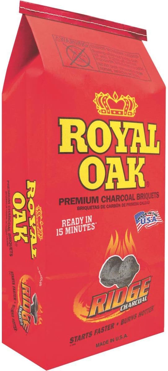 Pictured here is a bag of Royal Oak Premium Charcoal Briquettes. Credit: Amazon