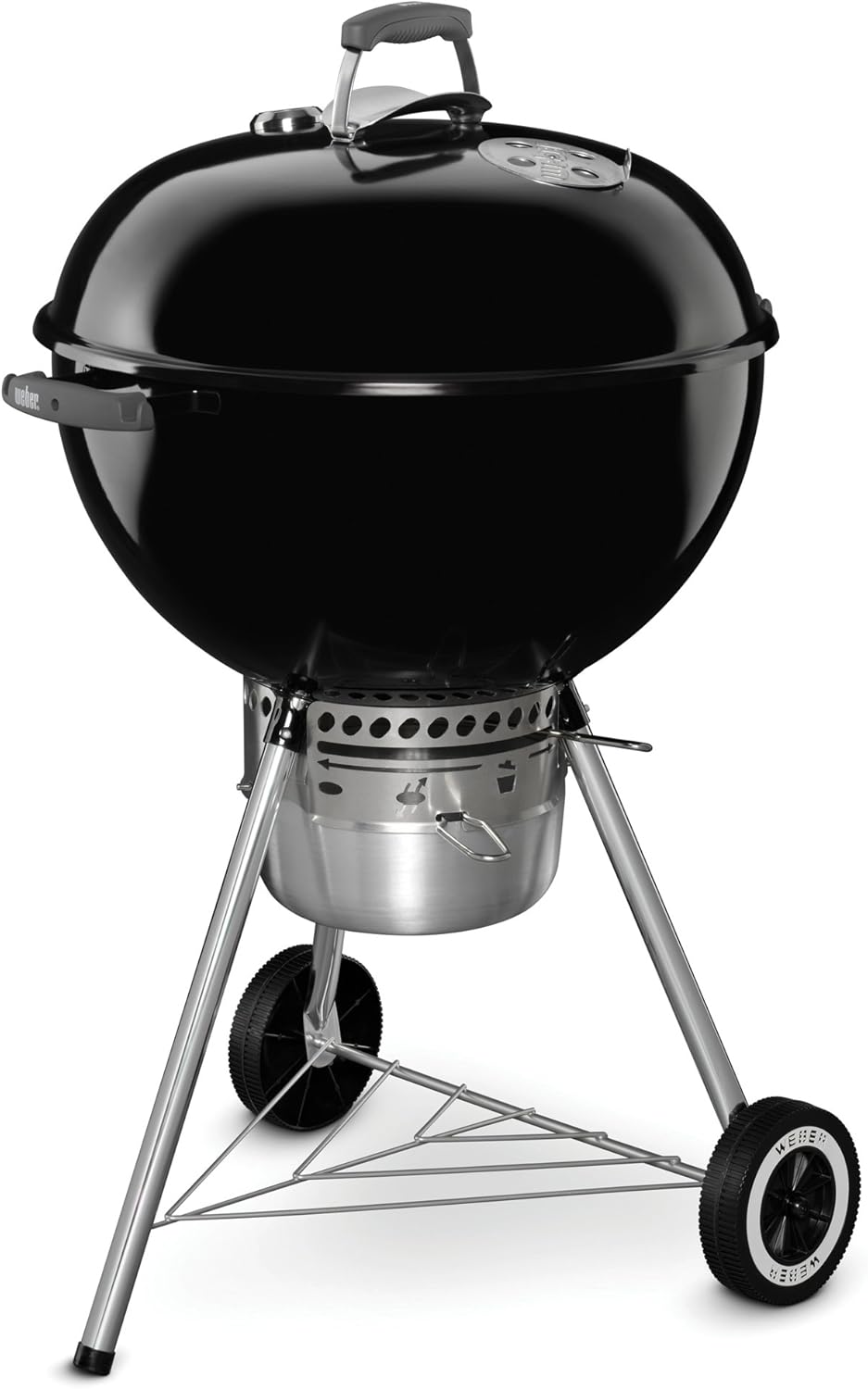 Seen here is the Weber Original Kettle Premium Charcoal Grill, 22-Inch, Black. Credit: Amazon