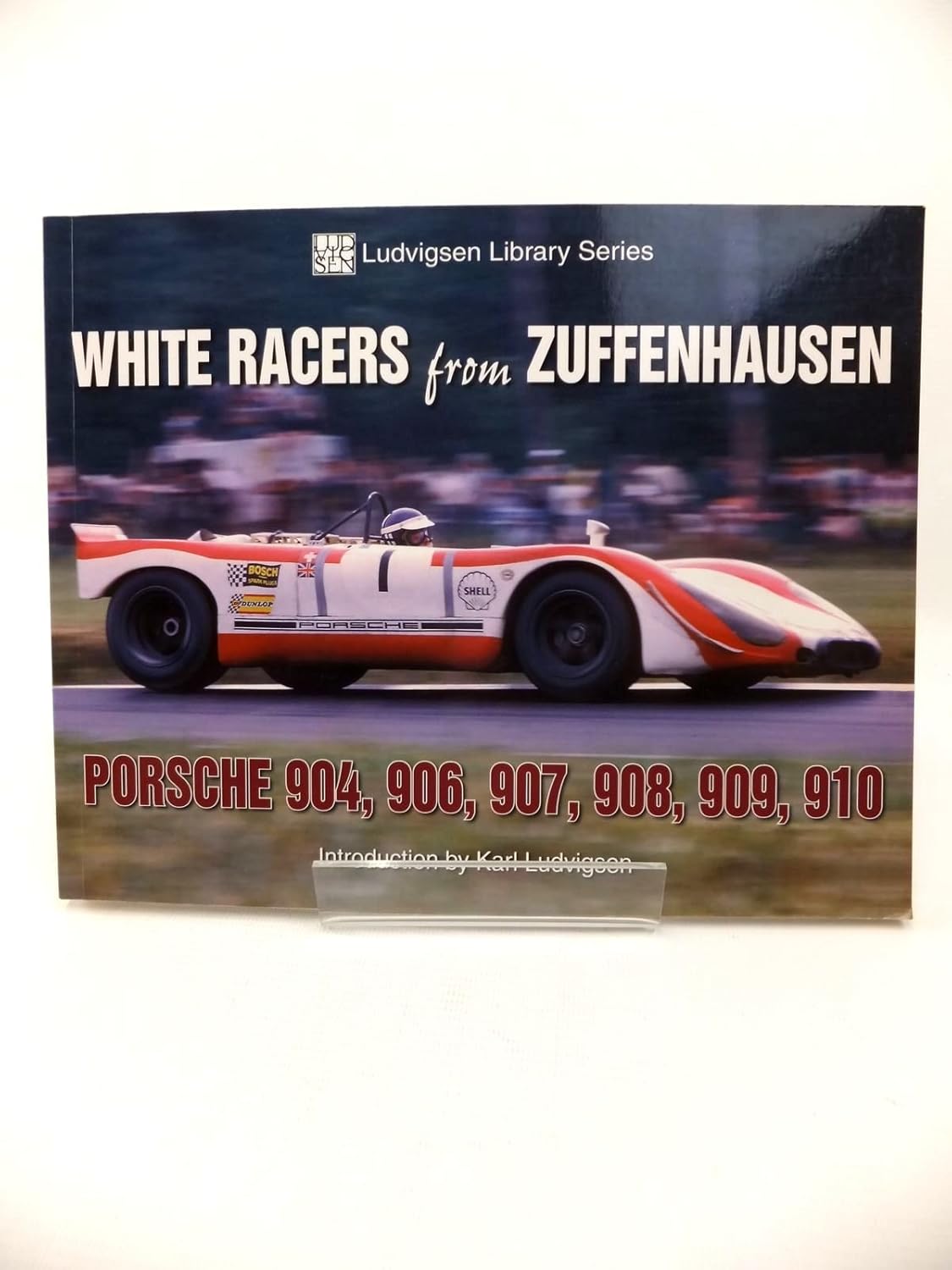 Pictured here is the cover of Ludvigsen's White Racers from Zuffenhausen. Credit: Amazon